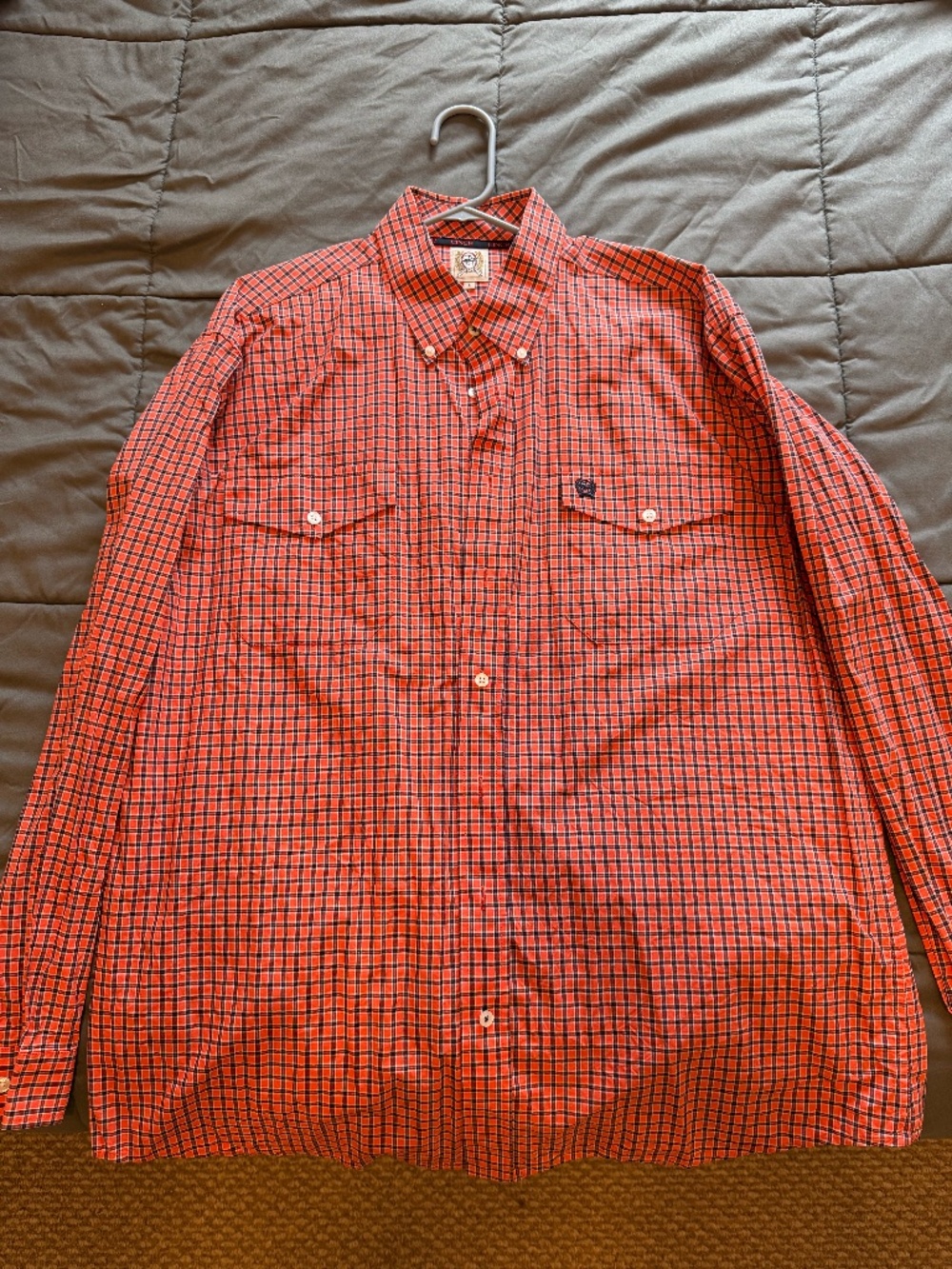 Cinch Men's Long Sleeve Button Down